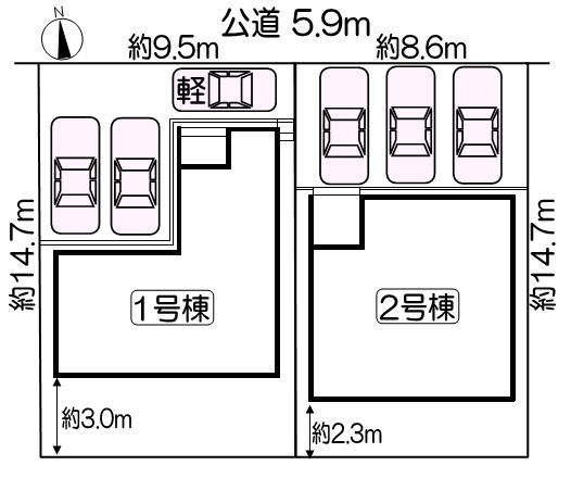 豊明市新田町広長　全２棟_画像5