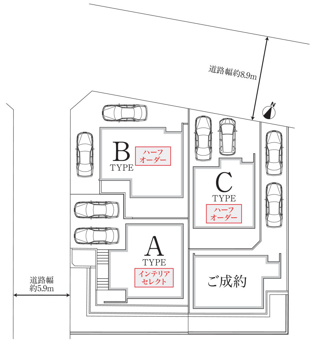 豊明市新栄町６丁目２期　全４棟_画像5