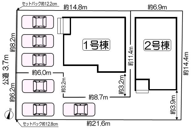 豊明市栄町新左山　ﾘｰﾌﾞﾙｶﾞｰﾃﾞﾝ　全２棟_画像5